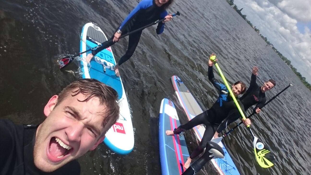 Ruta de Paddle Surf en Lago de Loosdrecht en Holanda