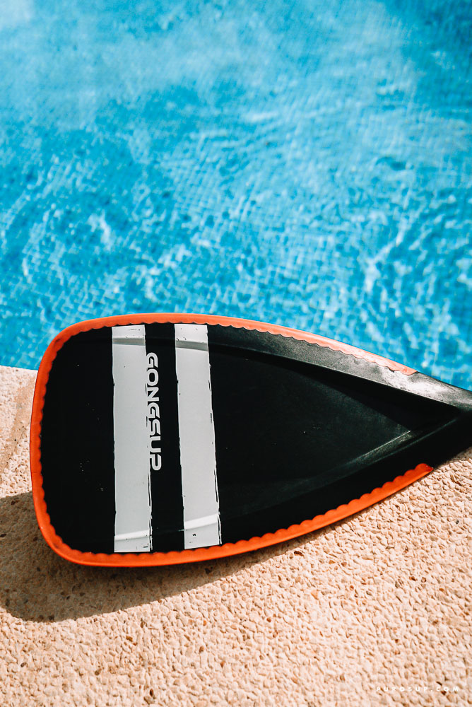 Las partes de un remo de Paddle Surf