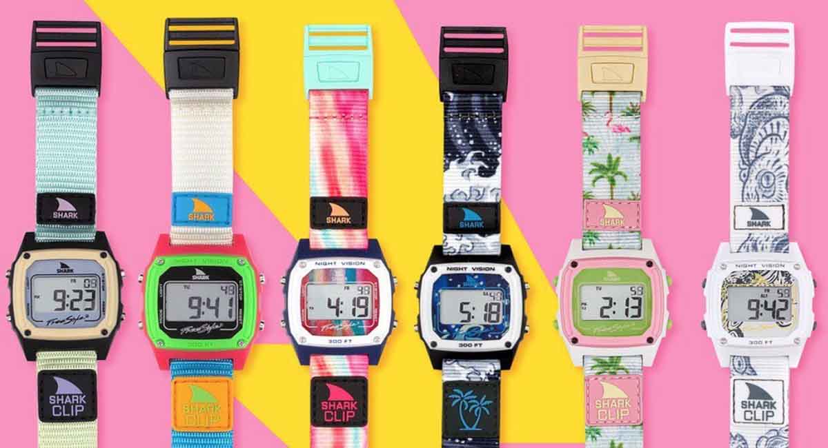 Freestyle relojes deportivos coloridos creativos