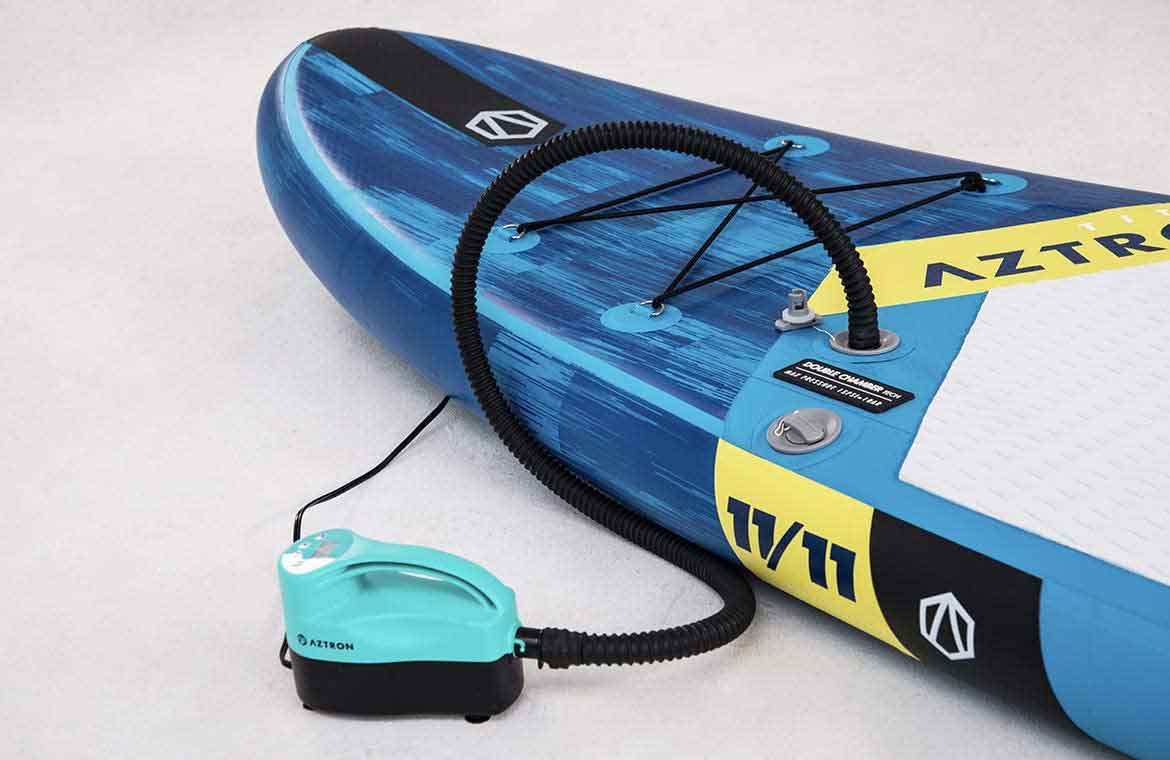 El mejor inflador eléctrico para surf paddle -  - Todo para tus  actividades náuticas